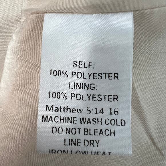 Promesa Corduroy Womens Y2K Inspired Blazer Jacket Small Light Academia Career - Picture 10 of 13